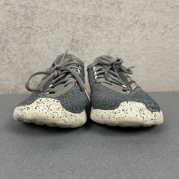 Adidas Cloudfoam Shoes Womens Size 7.5 Gray Rose Gold Speckled Running Sneakers - Picture 3 of 15